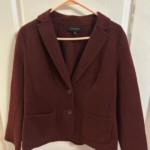 Talbots Rich Maroon Women's Blazer